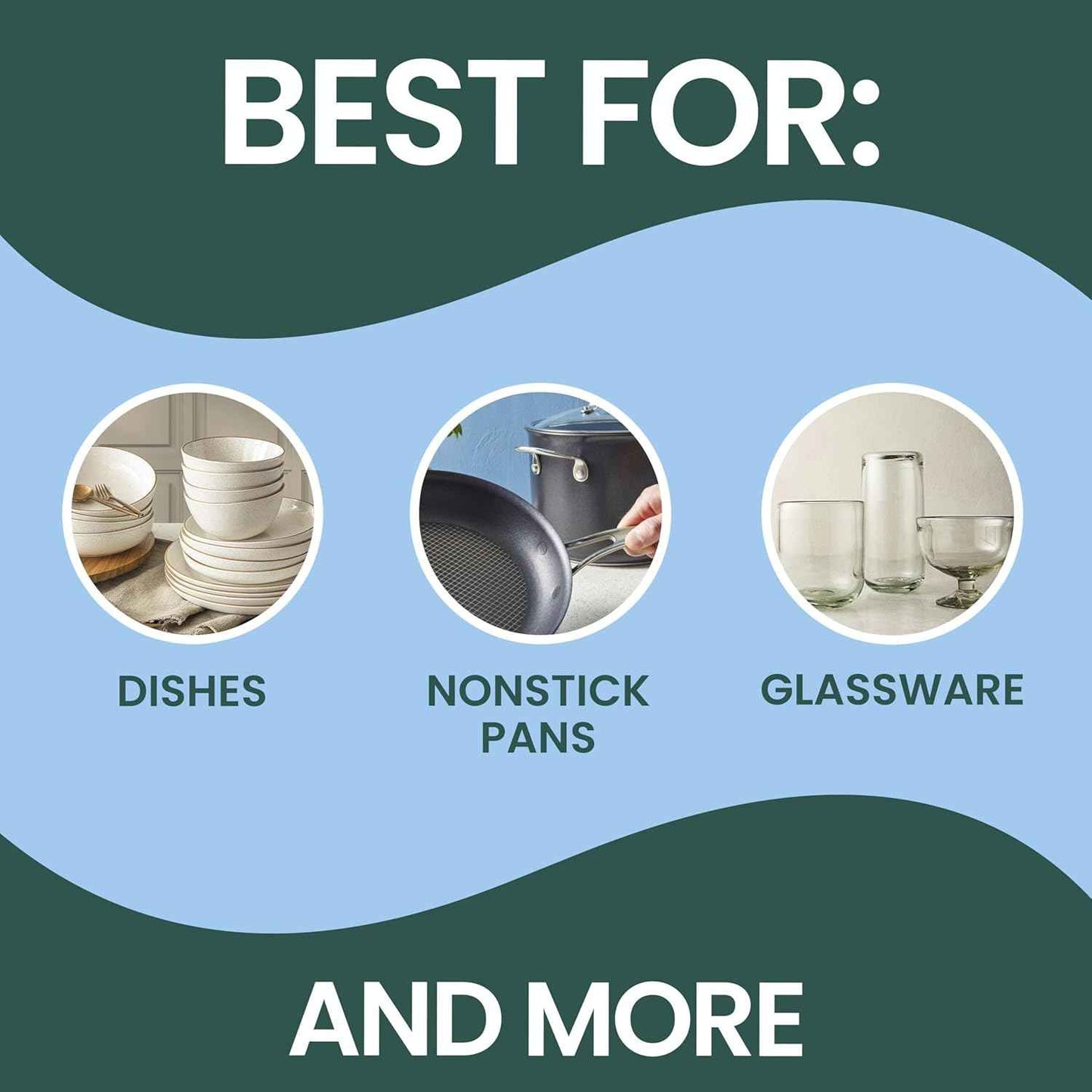 Scotch-Brite Non-Scratch, Fits All Scotch-Brite Dishwands