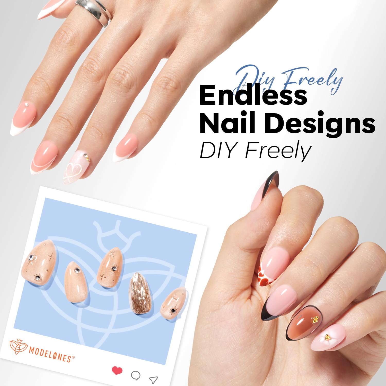 modelones_Short_Almond_Nail_Tips,_360pcs_Pre-etched_Clear_Soft_Press_On_Fake_Nails_Full_Cover_Half_Matte_Acrylic_Gel_Tips_Extension_for_Salon_&_Home_Use_15_Sizes