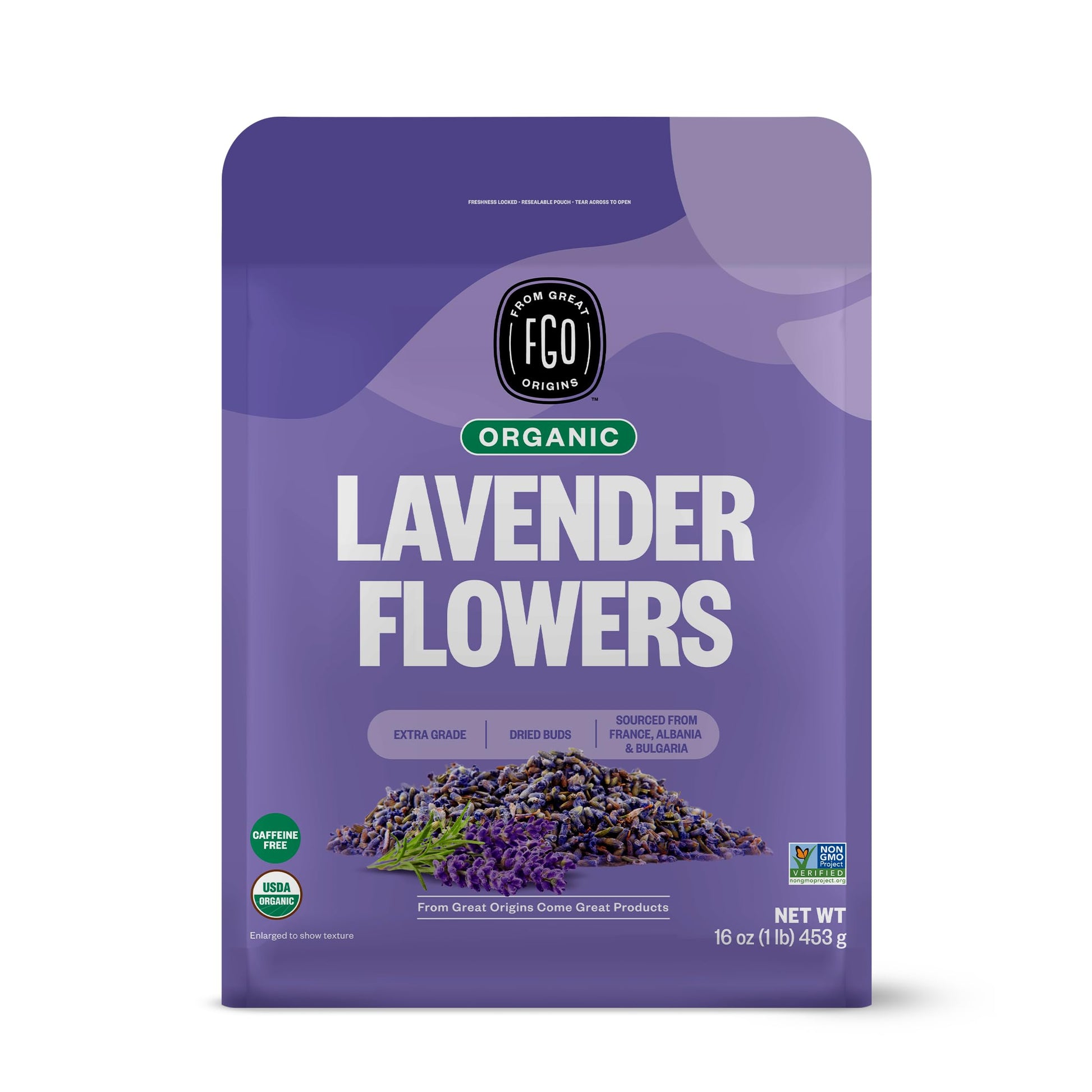 Lavender Flowers - 16 Ounce (Pack of 1)