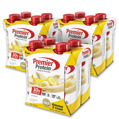 Premier Protein Shake, 30g Protein, No Added Sugar, 24 Vitamins & Minerals to Support Immune Health, Gluten-Free, 11 fl oz
