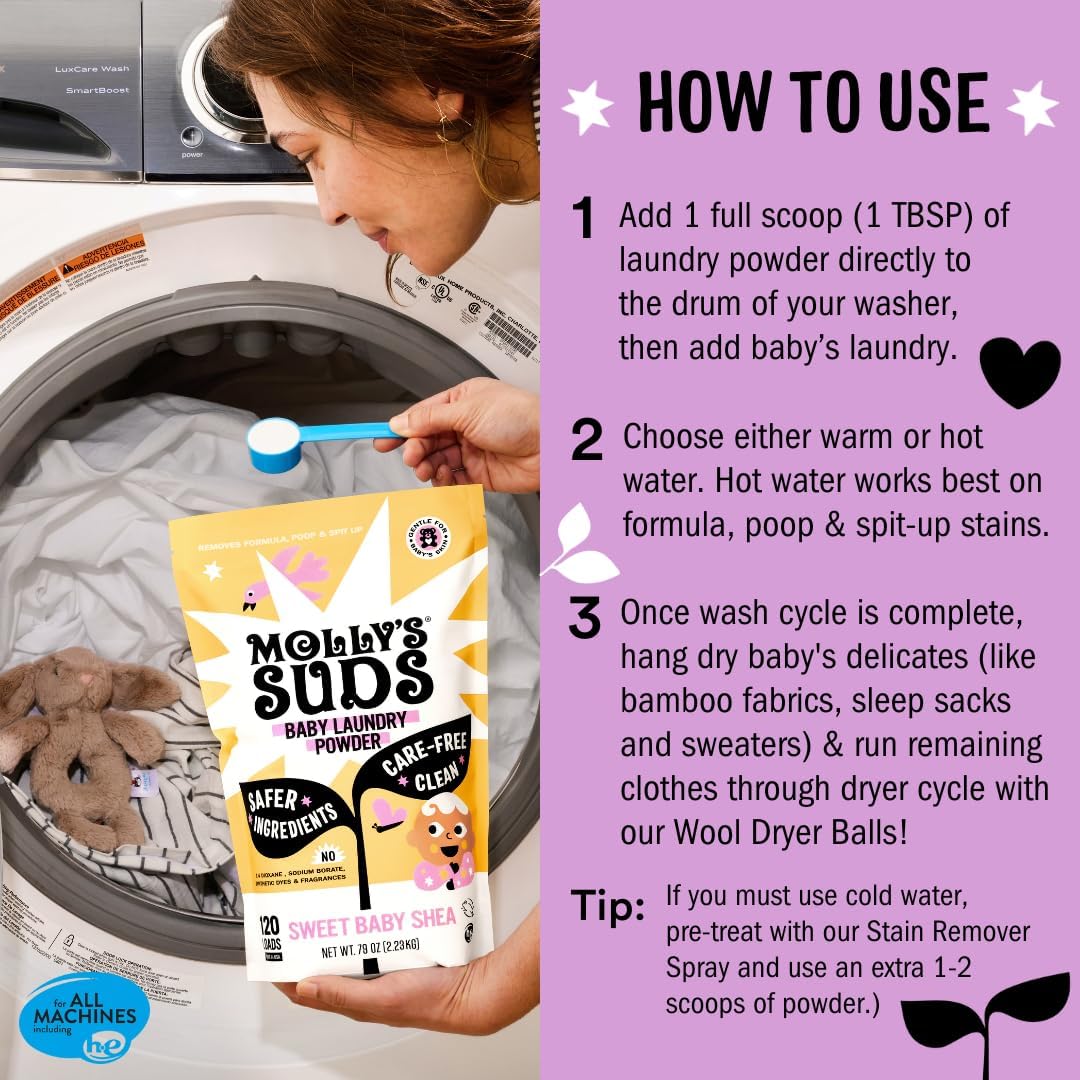 Molly's_Suds_Baby_Laundry_Detergent_Powder_|_Removes_Formula,_Poop_&_Spit-Up_Stains_|_Extra_Gentle_for_Newborns_(Sweet_Baby_Shea)