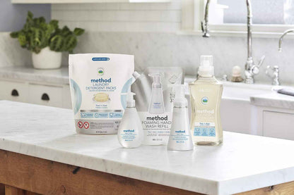 Method Liquid Laundry Detergent; Stain Remover; 66 Loads per 53.5 fl oz bottle