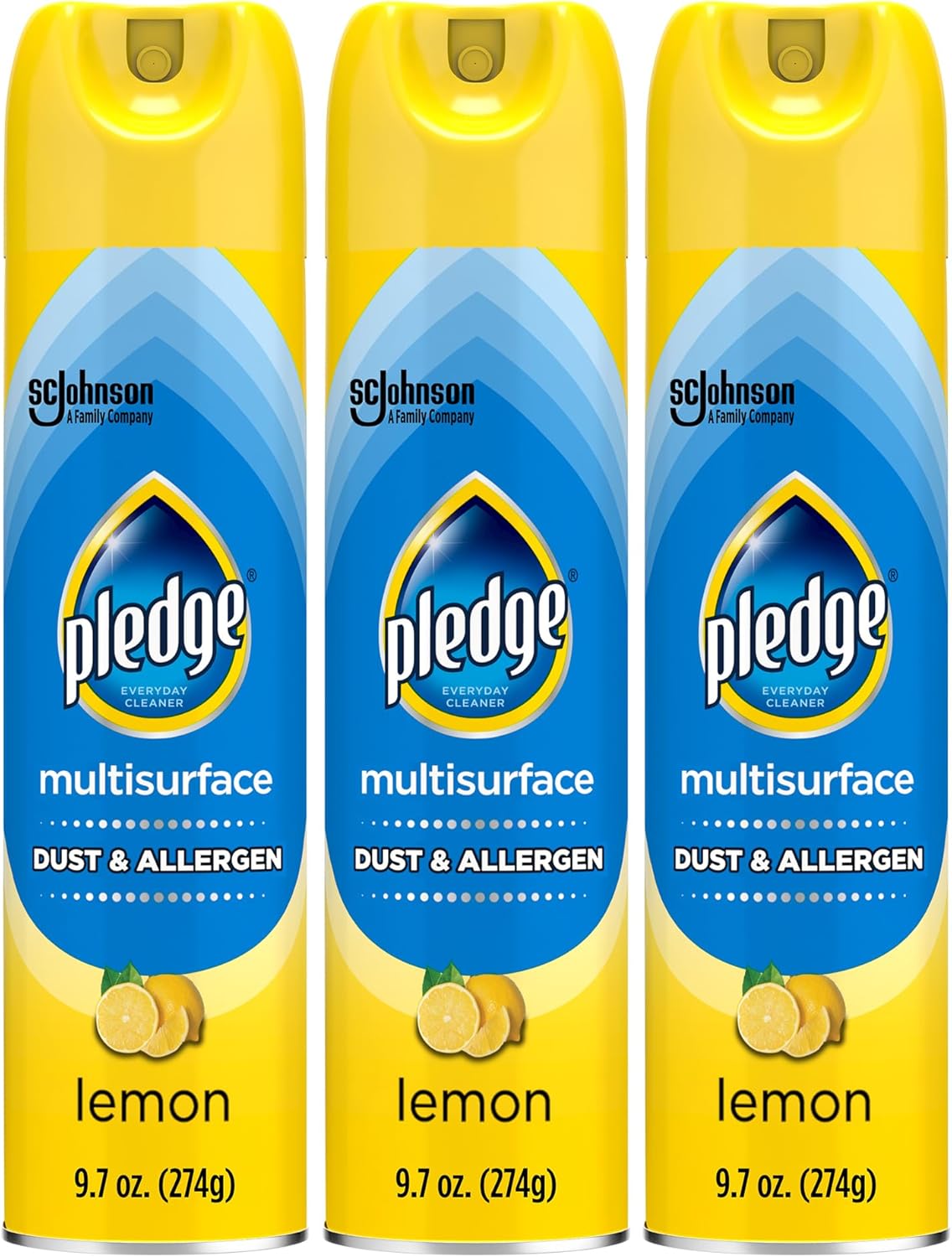 Pledge_Dust_&_Allergen_Multisurface_Cleaner,_Aerosol_Spray,_Lemon_Scent,_9.7oz_(Pack_of_3)