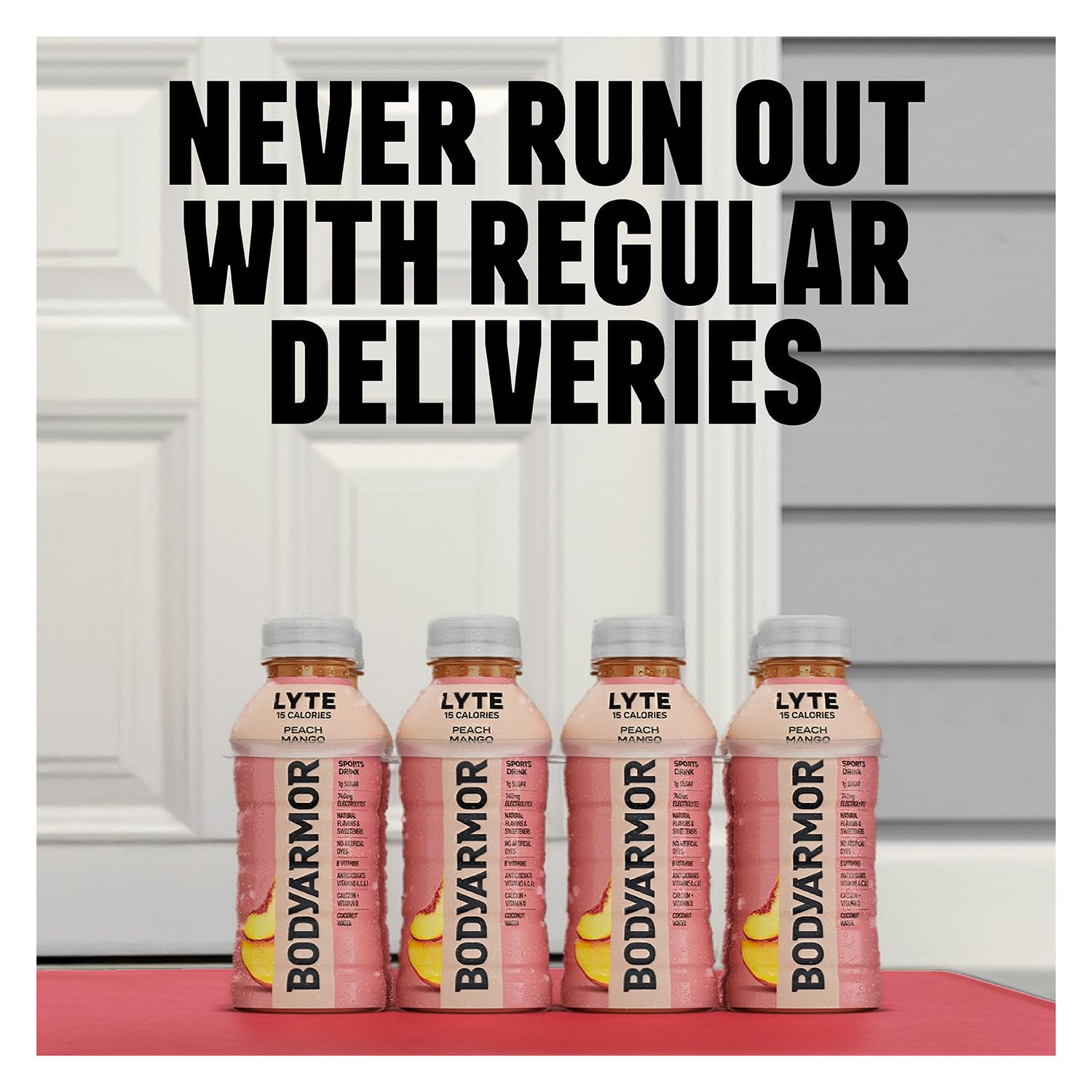BODYARMOR_LYTE,_Peach_Mango,_Electrolyte_Drink,_35_Calories,_28_Fl_Oz_Bottles_(15_Pack),_Coconut_Water_Sports_Drink,_Natural_Flavor_&_B_Vitamins