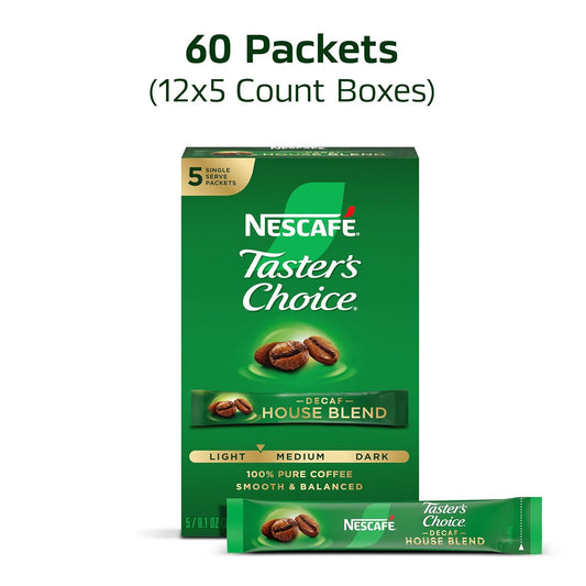 Nescafe_Taster's_Choice_Decaf_Instant_Coffee,_House_Blend,_0.52_Ounce_(Pack_of_60_-12x5_pcs)