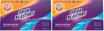 Arm & Hammer Odor Blaster Sheets Fresh Burst 80ct