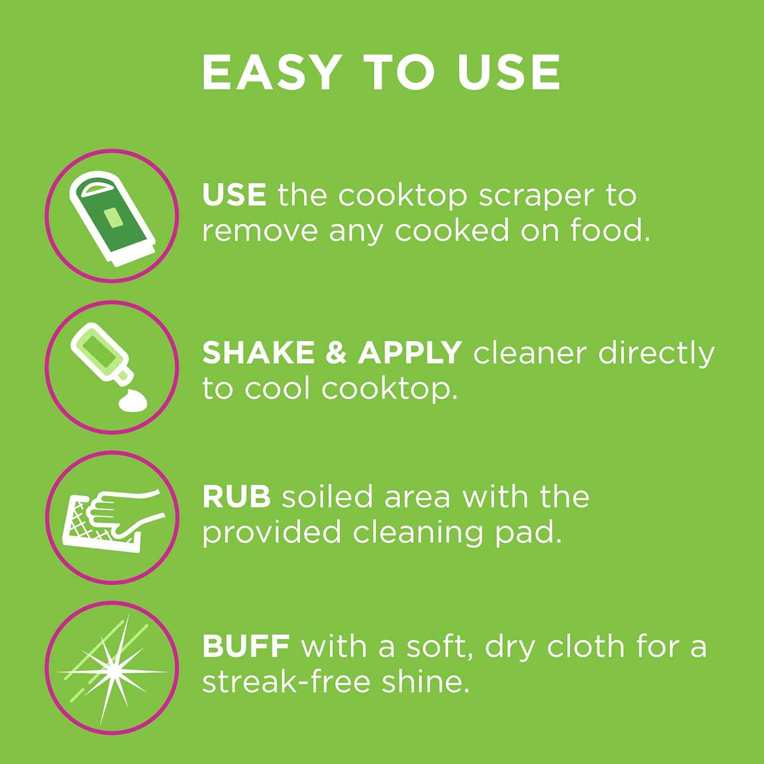 Affresh Cooktop Cleaning Kit, Safe for Glass & Ceramic Cooktops