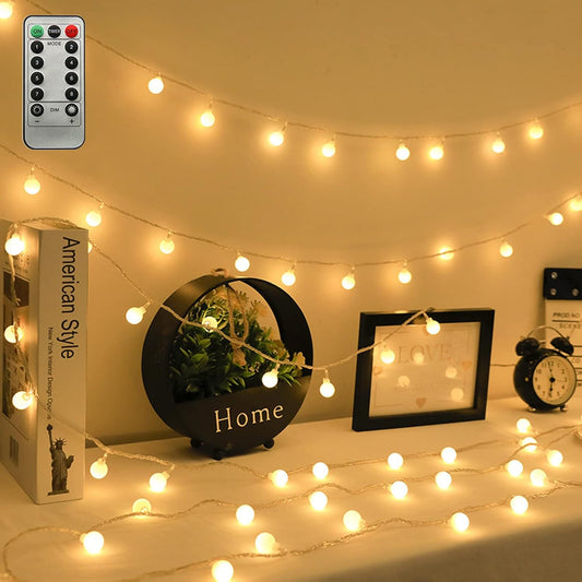ZIMINGU_LED_Ball_String_Lights,_19.6FT_40LEDs_Globe_Waterproof_Fairy_String_Lights_with_Remote_Control_USB_Powered,_Decorations_for_Indoor_Party_Wedding_Christmas_Tree_Patio_Balcony,_Warm_White
