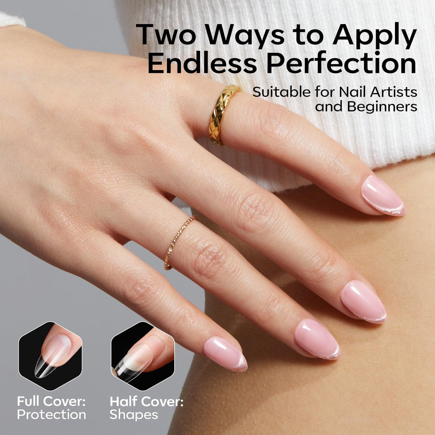 modelones_Short_Almond_Nail_Tips,_360pcs_Pre-etched_Clear_Soft_Press_On_Fake_Nails_Full_Cover_Half_Matte_Acrylic_Gel_Tips_Extension_for_Salon_&_Home_Use_15_Sizes