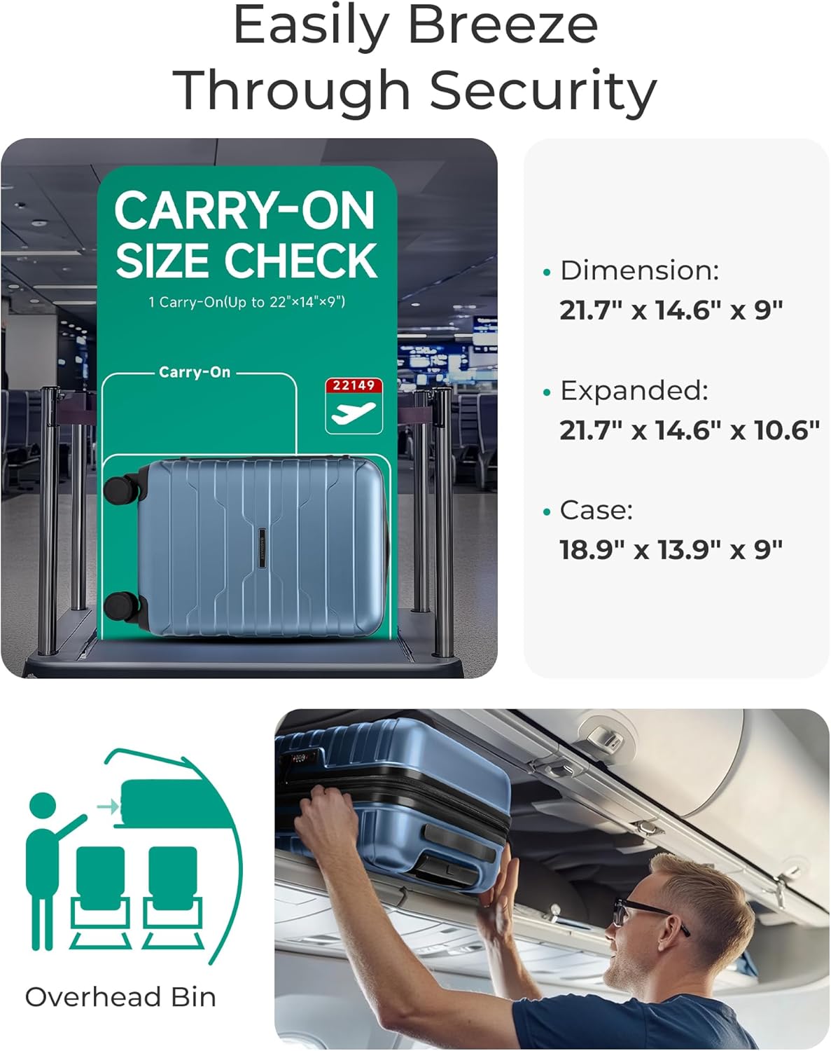 BAGSMART_Carry_On_Luggage_19_L_x14_W_x9_H_Airline_Approved_with_Spinner_Wheels,_Lightweight_20_Inch_Luggage_with_TSA_Lock,_Expandable_Hard_Shell_Carry_On_Suitcases_for_Men_Women,_Royal_Blue