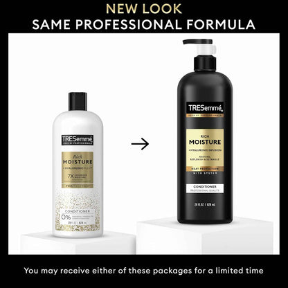TRESemmé Moisture Rich Hydrating Conditione for Dry Hair Formulated With Pro Style Technology 28 Fl Oz