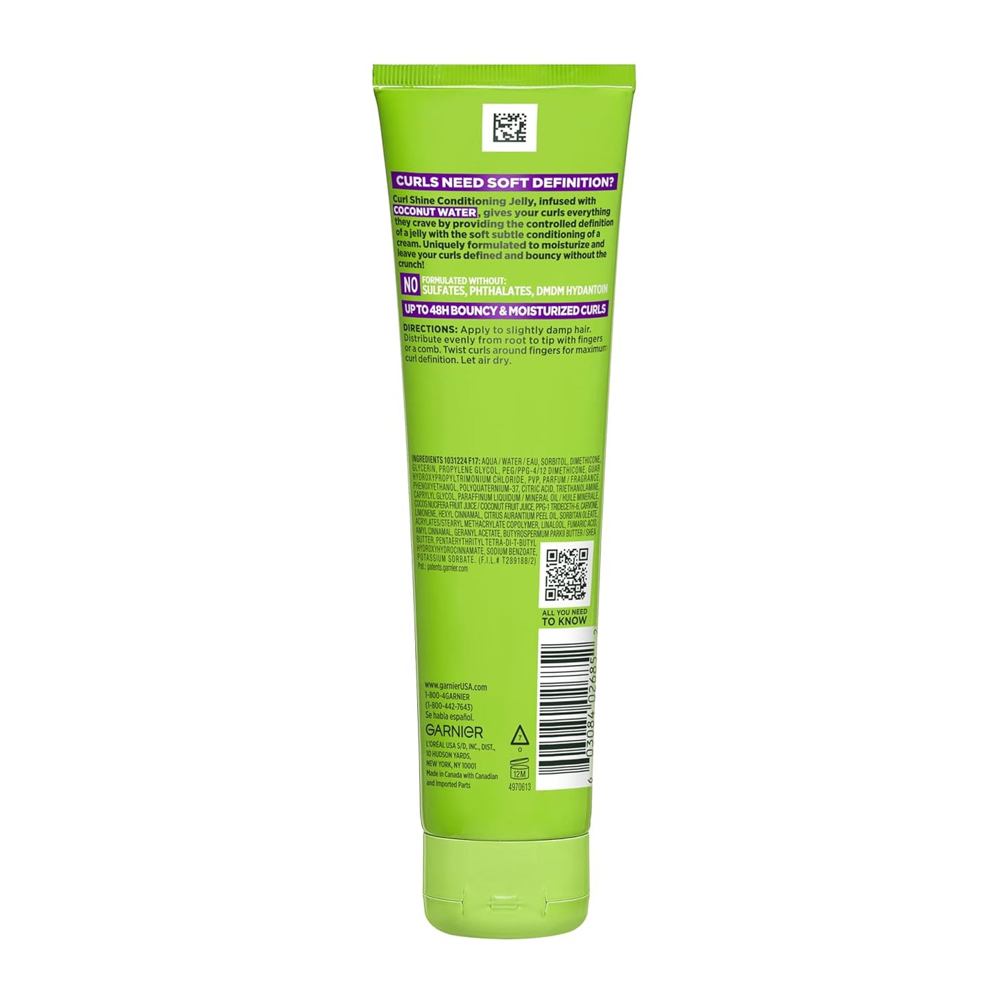 Garnier_Fructis_Curl_Shine_Conditioning_Hair_Gel,_Frizz_Control_for_Curly,_Wavy,_and_Coily_Hair,_Extra_Strong_Hold_for_Up_to_48_HRs_of_Bouncy,_Moisturized_Curls,_5.1_Fl_Oz_(Packaging_May_Vary)