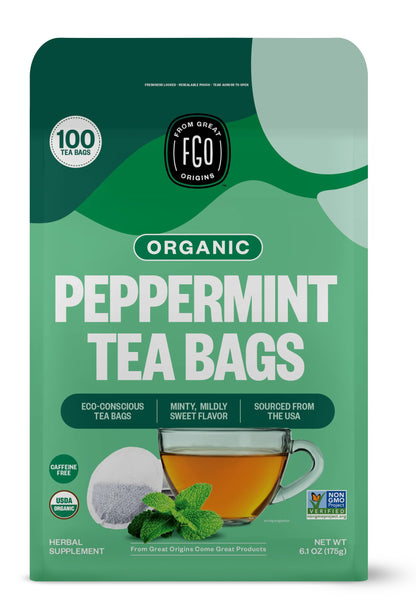 Peppermint Leaf - 100 Count (Pack of 1)
