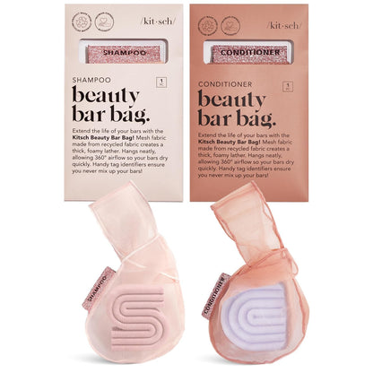 Kitsch_Bar_Soap_Saver_Pouch_–_Patented_Mesh_Soap_Bag_for_Shampoo_and_Conditioner_Bars_-_Extends_Use_&_Prevents_Soggy_Mess_-_Recycled_Beauty_Bar_Bag,_Eco-Friendly_-_2pc_Set,_Blush_&_Terracotta