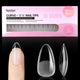 2-7-Short Almond 160pcs (Curve-EX Nail Tips)