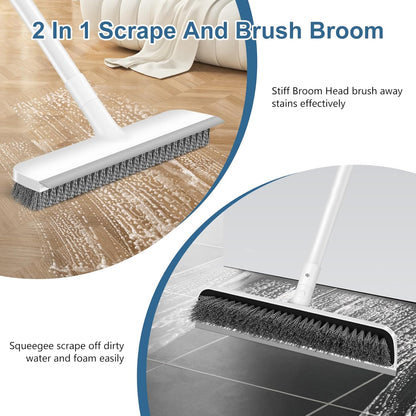 SetSail_Floor_Scrub_Brush_with_48-Inch_Long_Adjustable_Handle_2_in_1_Scrape_Brush_Stiff_Bristle_Floor_Scrubber_for_Cleaning_Shower_Bathroom_Garage_Kitchen_Wall_Deck_Tub_Tile