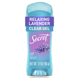 Secret Fresh Antiperspirant Deodorant for Women, 72hr Breathable Sweat & Odor Protection, Instant Freshness & Gentle, PH Balancing Minerals, Clear Gel