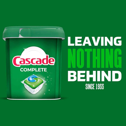Cascade Complete Dishwasher Pods - Fresh Scent ActionPacs, Dishwasher Detergent, Dishwasher Soap, Detergent Pods