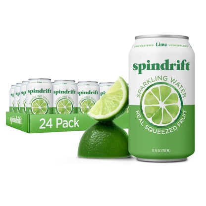 Spindrift Sparkling Water, Made with Real Squeezed Fruit, 12 Fl Oz Cans
