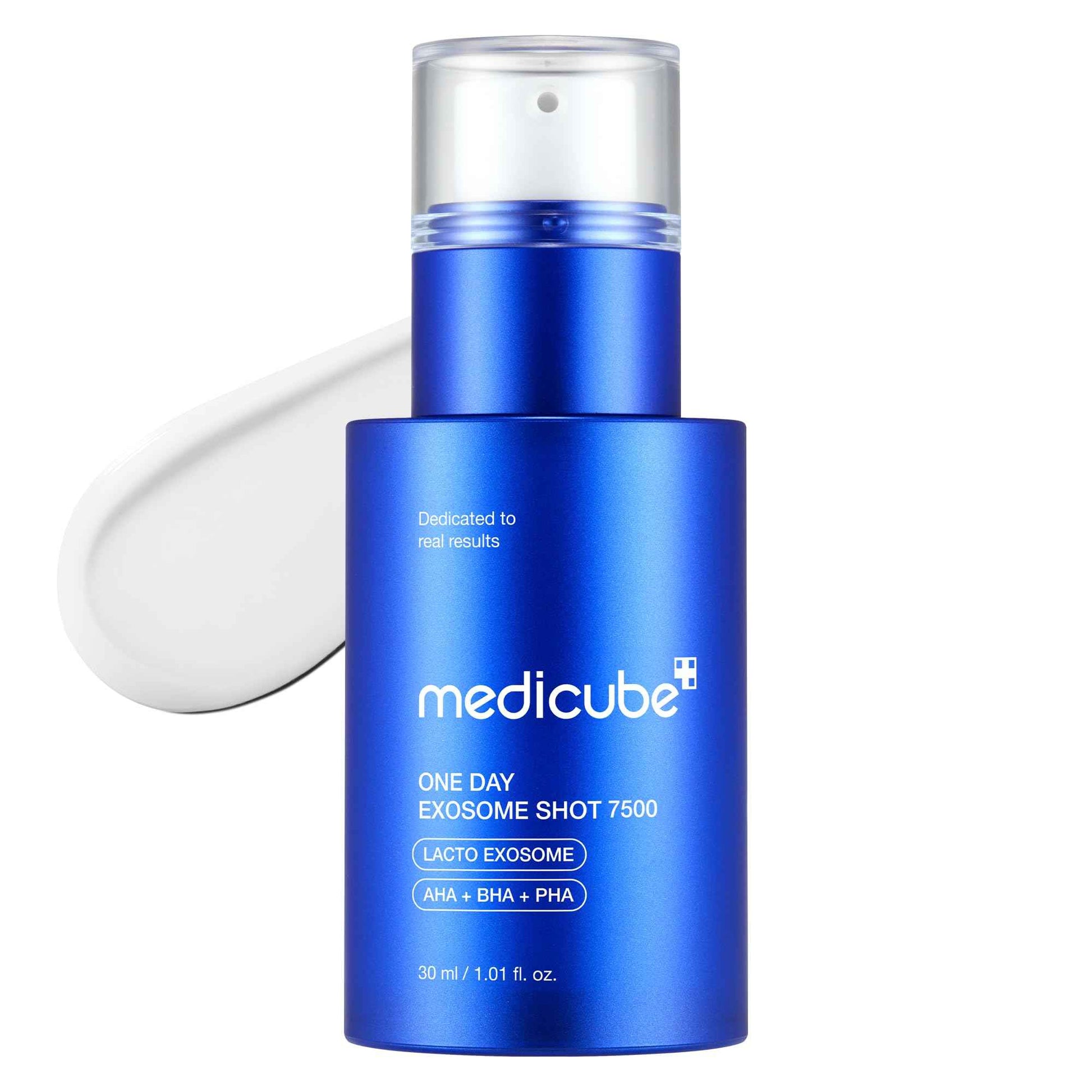 medicube Exosome Shot Spicule Facial Serum | Liquid Skin Booster Serum | Exosome, AHA+BHA+PHA | Pore Care, Dead Skin Cells, Skin Texture | Korean Skincare, 1.01 fl.oz