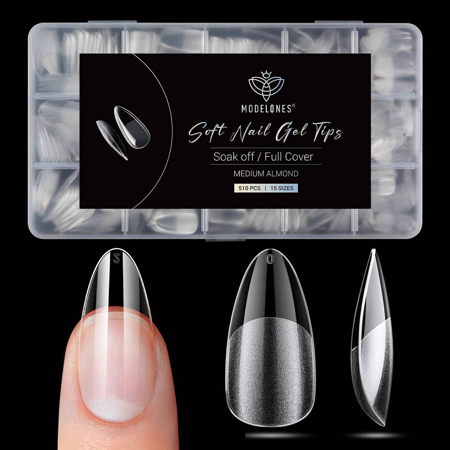 modelones Gel Top Coat, 15 ml 2026 Upgrade Super Shiny Base and Top Coat Set, Soak Off Nail Lamp Acid Free No Wipe Clear Base Top Gel Nail Polish