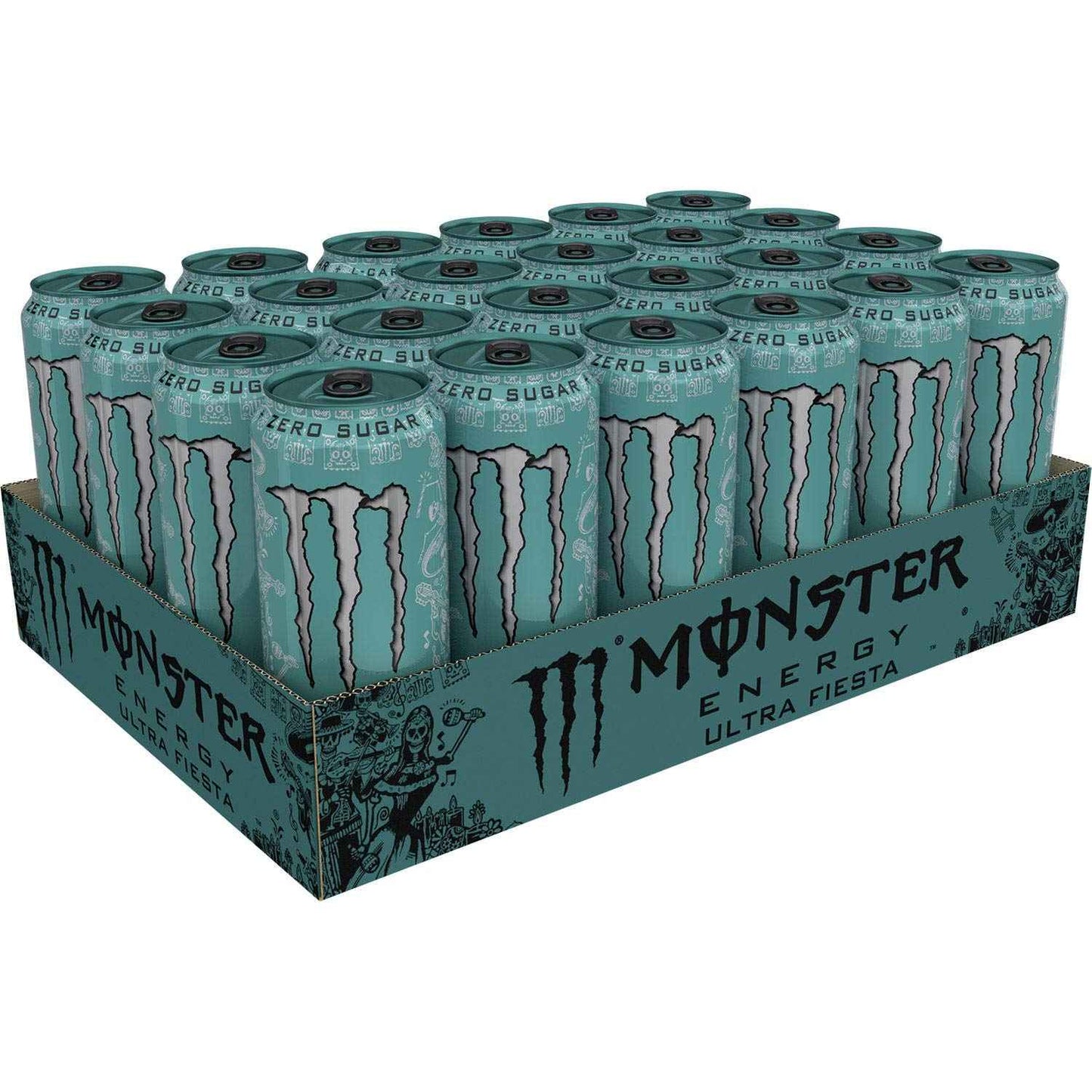 Monster Energy Ultra Variety Pack, PKZSD, Sugar Free Energy Drink, 16 Ounce | Pack of 15