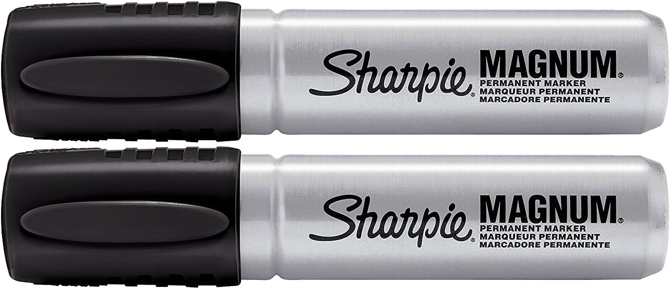 2_Pack_Sharpie_44101_Sharpie_Magnum_Permanent_Marker_Black