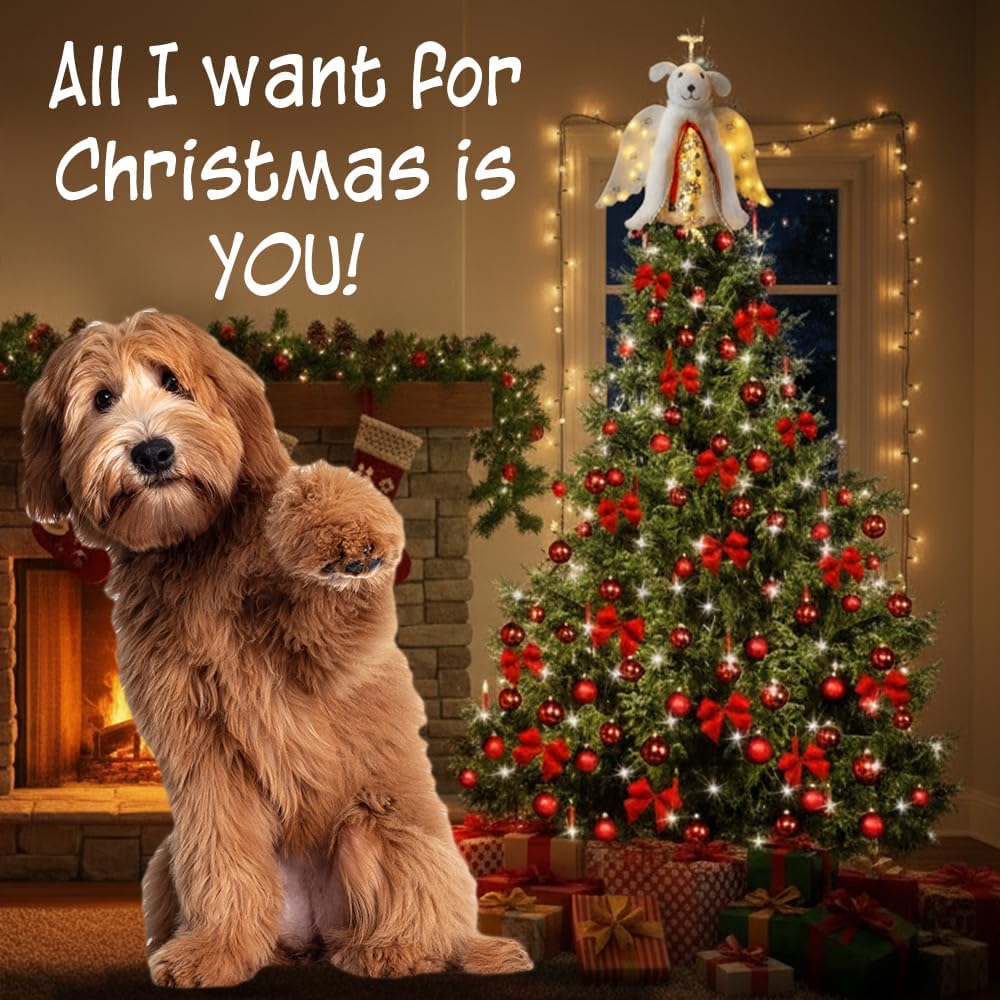 iHeartDogs_Christmas_Tree_Topper_Decoration_-_The_Original_Dog_‘Christmas_Miracle’_Angel_Dog_Tree_Topper_LED_Lighted_Halo,_Snowflake_Garland_&_Wings_Decor_Ornament,_Holiday_Decoration