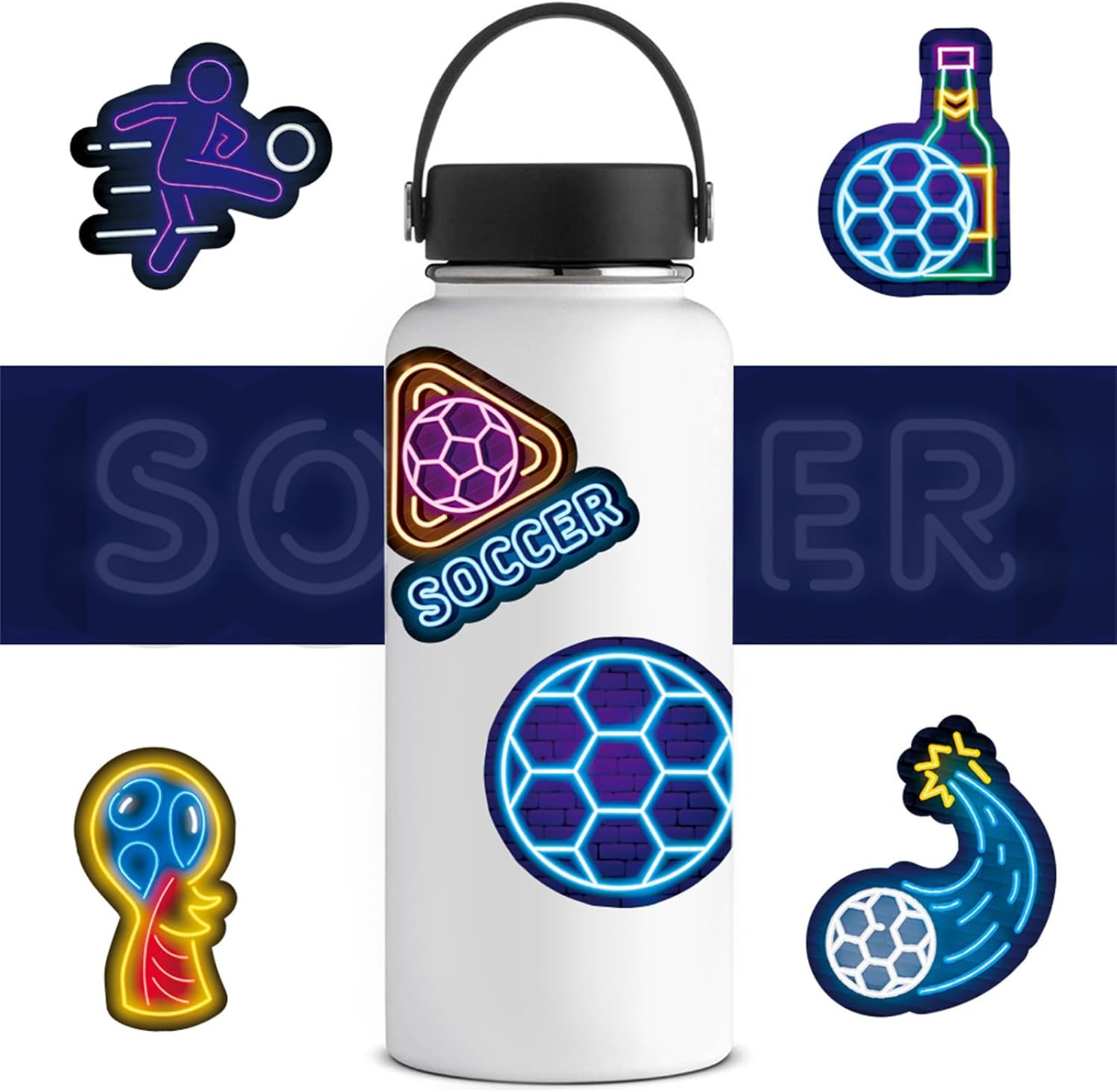 50pcs_Neon_Sports_Theme_Sticker,Waterproof_Vinyl_Stickers_-_Football_SoccerDecor_&_Party_Favors_Gifts_for_Laptop,_Water_Bottle,_Skateboard_Guitar_(Neon_Sticker-2)
