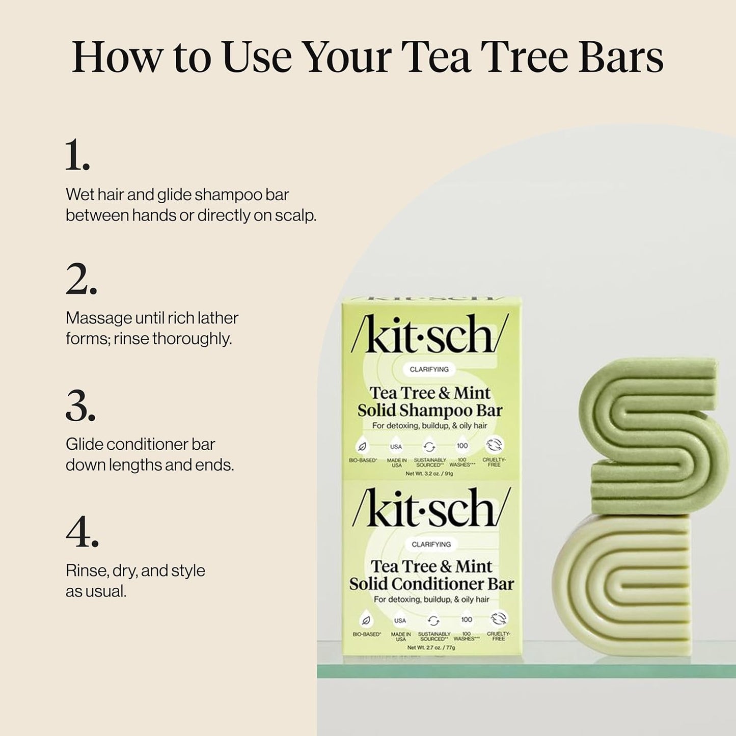 Kitsch_Clarifying_Tea_Tree_Shampoo_and_Conditioner_Set_–_Shampoo_&_Conditioner_Bar_for_Women_and_Men,_Scalp_&_Oil_Control_Hair_Care_–_Free_of_Paraben,_Sulfate_&_Silicone_–_Made_in_USA_-_2_pcs