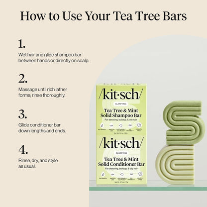 Kitsch_Clarifying_Tea_Tree_Shampoo_and_Conditioner_Set_–_Shampoo_&_Conditioner_Bar_for_Women_and_Men,_Scalp_&_Oil_Control_Hair_Care_–_Free_of_Paraben,_Sulfate_&_Silicone_–_Made_in_USA_-_2_pcs