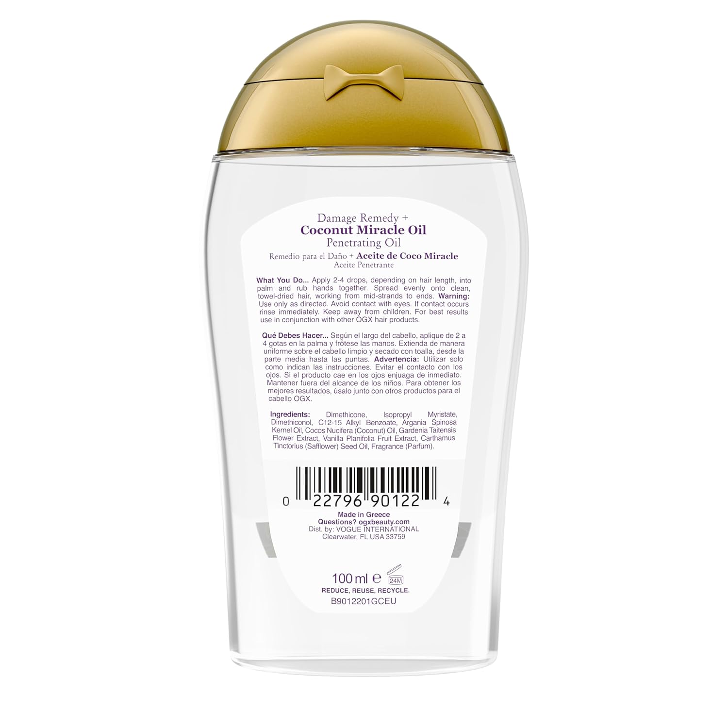 OGX_Extra_Strength_Damage_Remedy_+_Coconut_Miracle_Oil_Penetrating_Hair_Oil_Treatment,_Extra_Hydrating_Anti-Frizz_Oil_for_Coarse,_Dry_Hair,_Paraben-Free,_Sulfated-Surfactants_Free,_3.3_Fl_Oz