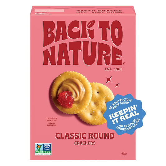 Back_to_Nature_Classic_Round_Crackers,_Non-GMO,_Vegan_Friendly_Snack_Cracker,_Made_with_Wheat_Flour_&_Sea_Salt,_Snack_Happy,_6.5_oz_Box