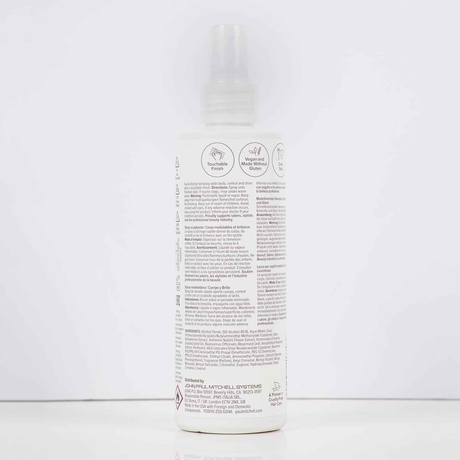 Paul Mitchell Fast Drying Sculpting Spray, Medium Hold, Touchable Finish, For All Hair Types