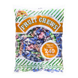 Albert's Chews Fruit Assorted Bag, 240 Piece, 21.2 Ounce Snack Bubblegum Gum