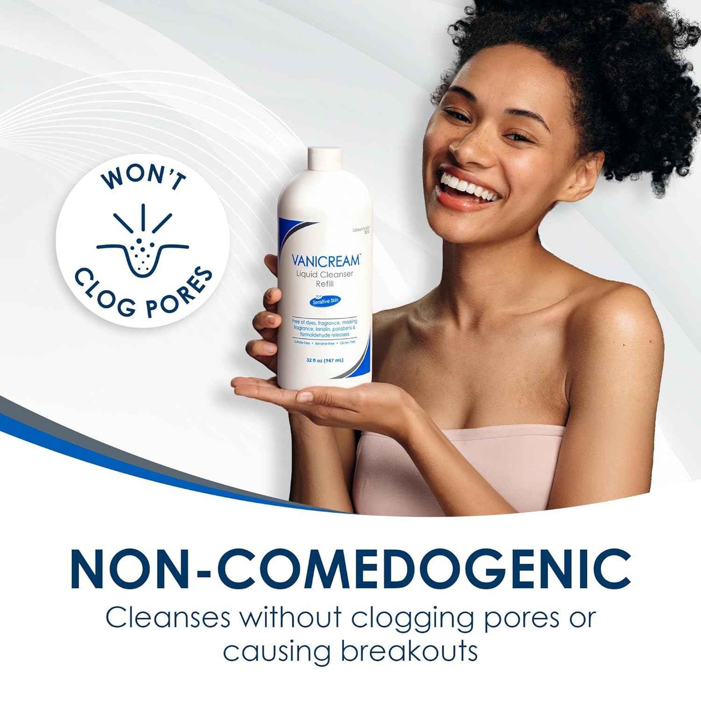 Vanicream Liquid Cleanser Refill, for Sensitive Skin