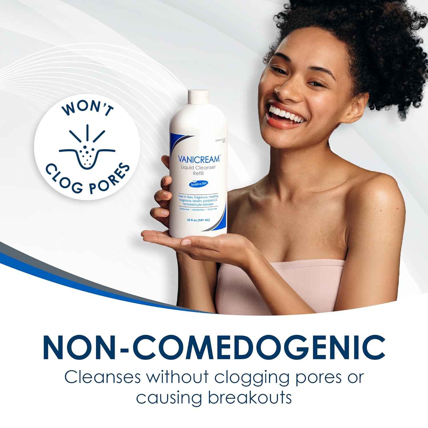 Vanicream Liquid Cleanser Refill, for Sensitive Skin