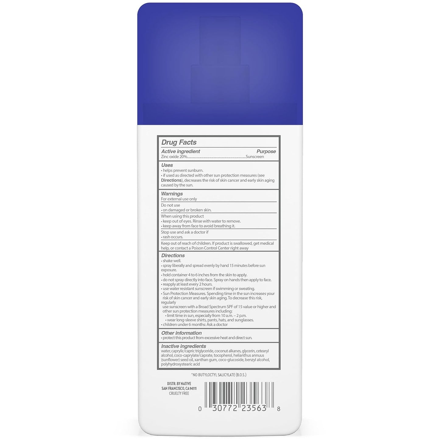 Native_Mineral_Sunscreen_Spray_SPF_30,_Unscented,_with_100%_Mineral_Zinc_Oxide_for_Face_&_Body,_Hawaii_Compliant,_Vegan,_No_White_Cast_-_7_oz