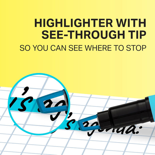 Sharpie_Clear_View_Highlighter_Sticks,_Chisel_Tip,_Assorted_Fluorescent,_8_Count_-_School,_Home,_and_Office_Use,_Teacher_Supplies