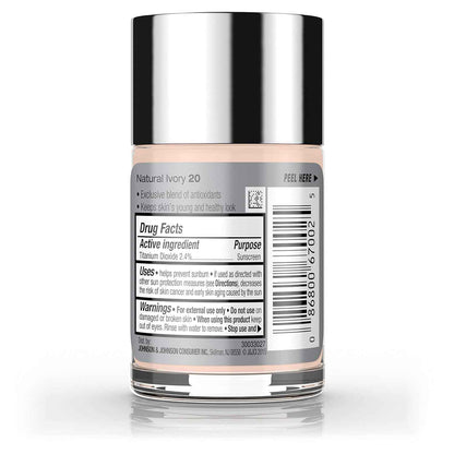 Neutrogena Healthy Skin Liquid Foundation Makeup with Broad Spectrum SPF 20 Sunscreen, Lightweight, Medium Coverage Makeup with Sunscreen and Pro-Vitamin B5