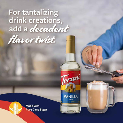Torani Syrup, Pump Included, 25.4 Fl Oz