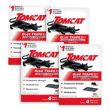 Tomcat Glue Traps Mouse Size with Eugenol for Enhanced Stickiness for Mice, Cockroaches, and Spiders