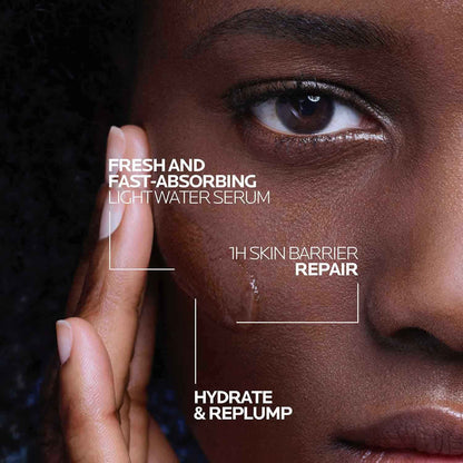 La Roche-Posay Hyalu B5 Pure Hyaluronic Acid Serum for Face, Vitamin B5 + Hyaluronic Acid + Madecassoside, Hydrating Serum Visibly Plumps Skin, Sensitive Skin Safe, Anti Aging, Oil-Free