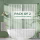 Clear - 72"W x 78"L (Pack of 2)
