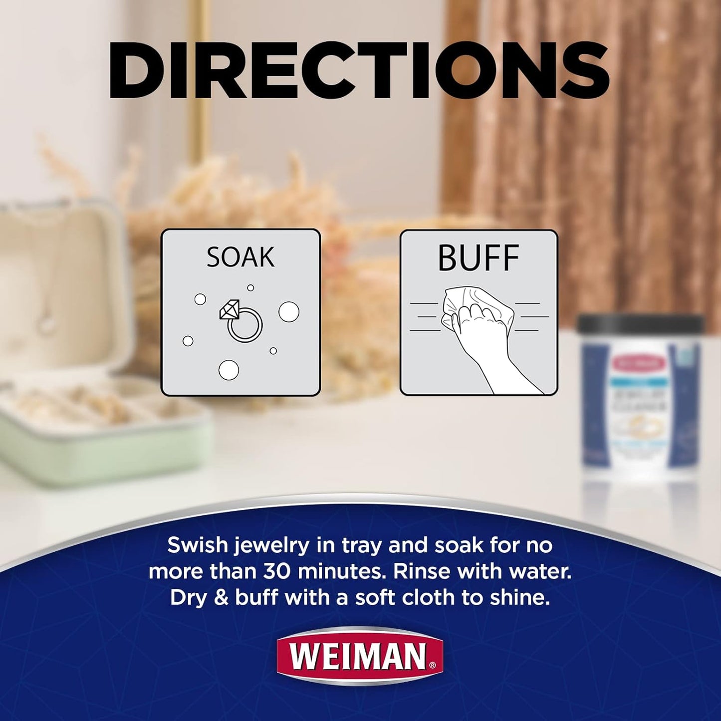 Weiman_Fine_Jewelry_Cleaner_Liquid_with_Cleaning_Brush_–_Restores_Shine_&_Brilliance_to_Gold,_Platinum,_Precious_Gemstones_&_Diamond_Jewelry,_6_Oz