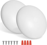 2/4/5 Pack RV LED Ceiling Puck Light RV Boat Interior Light DC 12V Surface Mount Ceiling Dome Light, 4.5W Panel Downlight for Camper Van Travel Trailer Motorhome(Cool White/Warm White)