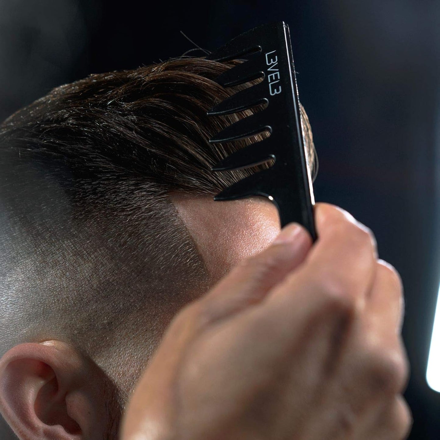 L3_Styling_Comb_Set_-_Professional_Salon_Look_-_Lightweight_and_Ergonomic_-_Comfortable_and_Glides_Easily_-_Level_Three_-_2pc
