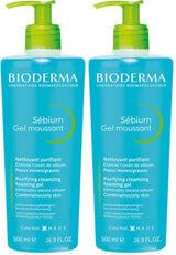 Bioderma - Face Cleanser - Sébium - Makeup Removing Cleanser - Skin Purifying - Face Wash for Combination to Oily Skin