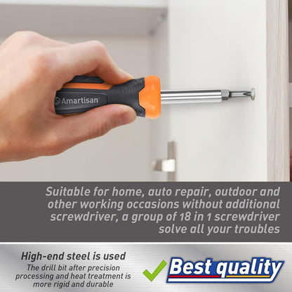 Amartisan_18-in-1_Multi-bit_Screwdriver_Set_Tool_All_in_One,_Portable_Multi-Purpose_Screwdriver,_Slotted/Philips/Pozi/Torx/Square,Nut_Driver