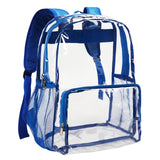 Vorspack Clear Backpack Heavy Duty - Clear Backpacks for School See Through Bookbag for Girls Boys Transparent Bag for Work, Concert, College
